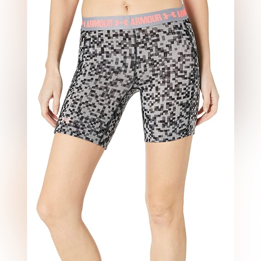 Under Armour Strike Zone Slider Women's Softball Shorts Gray/Black Size M
